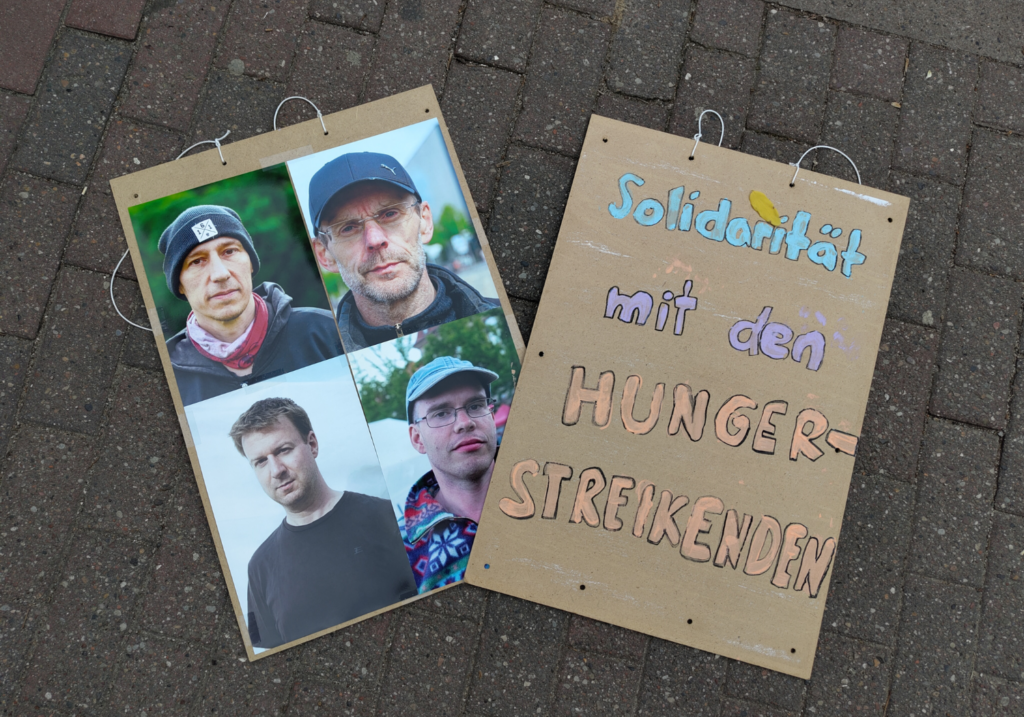 Solidarität mit den Hungerstreikenden